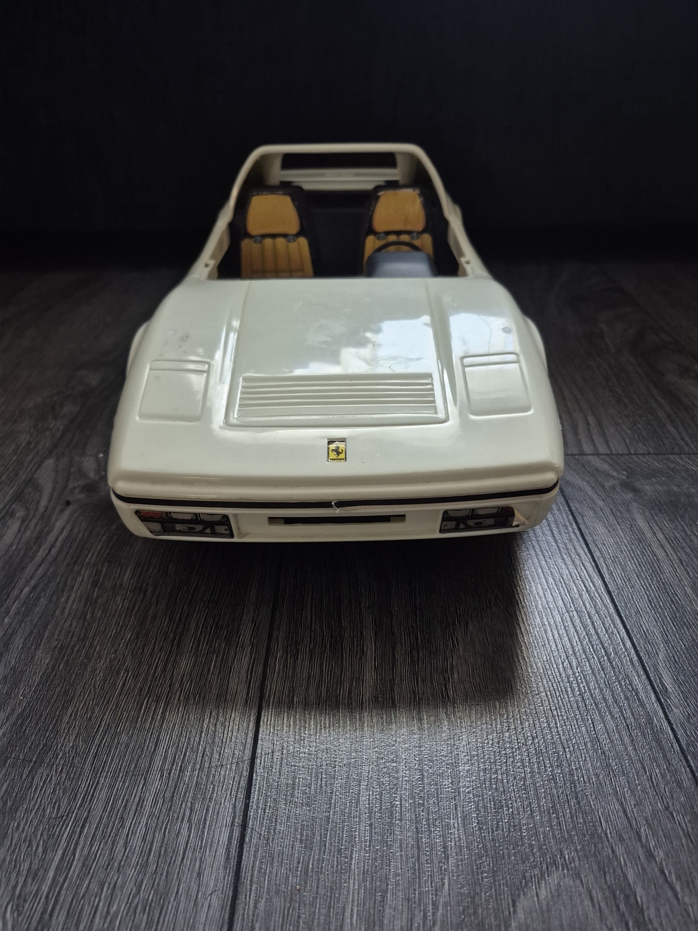Vintage 1986 Barbie White Ferrari 328 GTS Mattel Toy Car